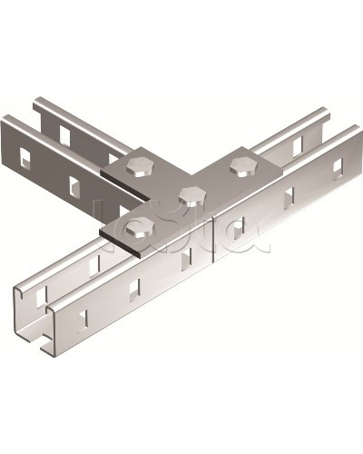 Пластина соединительная Т-обр., горячеоцинкованная DKC BMD1031HDZ в Москве Аксессуары для лотков Pintop.ru