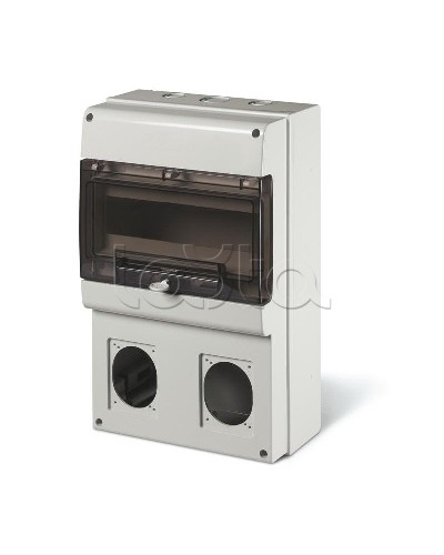 Корпус на 12 модулей и 2 поста с основанием 70х87 мм. Тип M400 DKC DIS6723300 в Москве Аксессуары для стоек и шкафов Pintop.ru