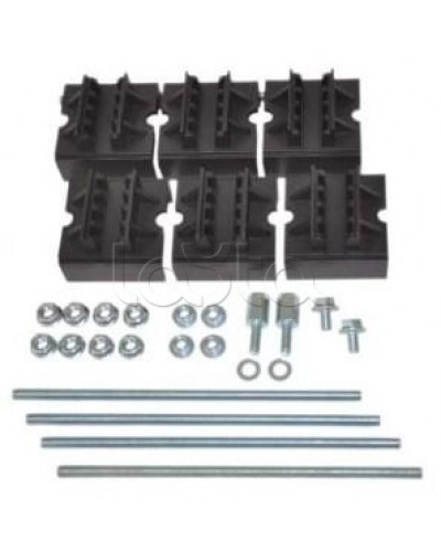 Набор держателей, для шин толщиной 5мм, 1-4 шины на полюс, 3 полюса DKC R5BSEV4/5T в Москве Повороты, муфты, тройники Pintop.ru