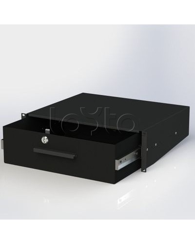 Ящик выдвижной с ключом RAL9005 DKC R5ITCPD2HEB в Москве Крепежные изделия Pintop.ru