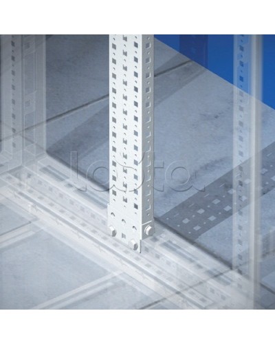 Рейки вертикальные, широкая, для шкафов CQE В=1800мм, 1 упаковка - 2шт. DKC R5PDV18 в Москве Аксессуары для стоек и шкафов Pintop.ru