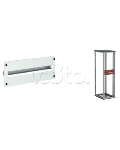 Панель секционная, для модулей, 48 (2x24) модулей, В=400мм, Ш=600мм DKC R5PI541 в Москве Аксессуары для стоек и шкафов Pintop.ru