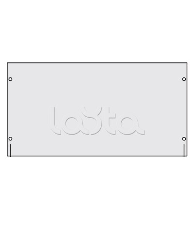 Панель сплошная, 19, высота 7 U, для IT корпусов CQE DKC R5PRK7 в Москве Аксессуары для стоек и шкафов Pintop.ru