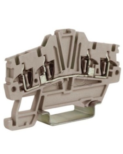 Зажим 1,5 кв.мм синий 2 ввод/2 вывода DKC ZHI420 в Москве Держатели, клипсы, скобы Pintop.ru