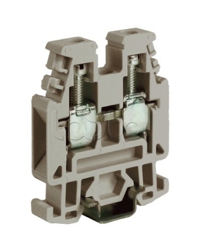 Зажим 4 кв.мм серый DKC ZRP300GR в Москве Крепежные изделия Pintop.ru