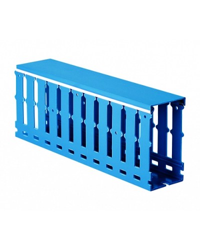 Короб перфорированный, синий RL12 25x40 DKC 00228RL в Москве Аксессуары для кабель-канала Pintop.ru