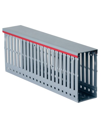 Короб перфорированный, серый RL6 100x80 DKC 01130RL в Москве Кабельные лотки Pintop.ru