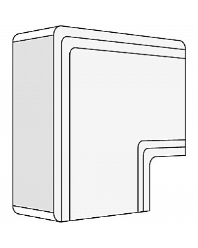 Угол плоский 100x80 NPAN DKC 01749 в Москве Аксессуары для кабель-канала Pintop.ru