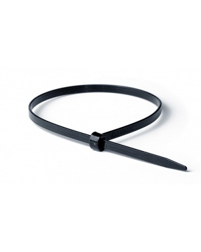 Хомут P6.6 с двойным замком, черный, 100x2,5 DKC 21303 в Москве Стяжки-хомуты Pintop.ru