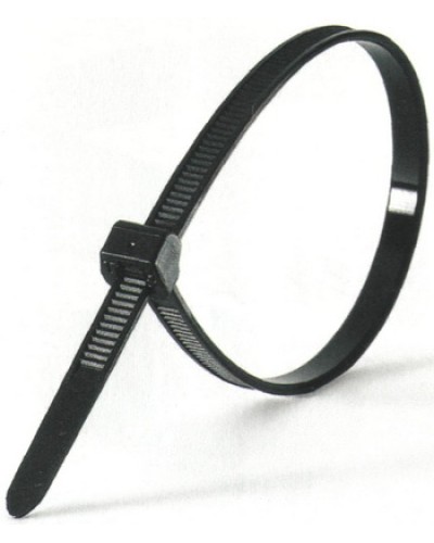 Хомут-стяжка нейлоновый, полиамид P12 6x290 чёрный DKC 26452 (100 шт/уп) в Москве Стяжки-хомуты Pintop.ru