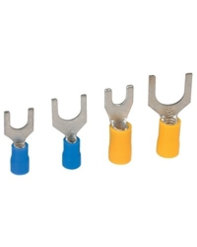 Наконечник вилочный с изолир.фланцем 2,5-6 кв.мм 8,5 мм (НВИ) DKC 2C18P в Москве Крепежные изделия Pintop.ru