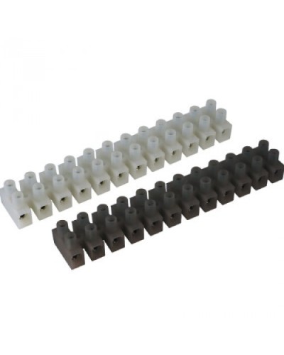 Клемник полипропилен черный, 12р,450V, 24A, 2.5мм.кв DKC 43112PL/R в Москве Клеммные колодки Pintop.ru