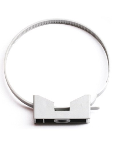 Держатель с хомутиком, д.25 - 63 мм DKC 51263 в Москве Держатели, клипсы, скобы Pintop.ru