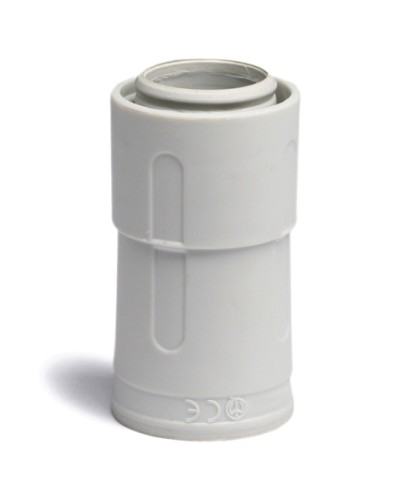 Переходник армированная труба - жесткая труба DKC 32 мм 55232 в Москве Повороты, муфты, тройники Pintop.ru