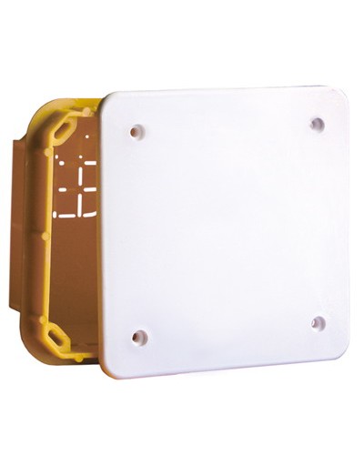 Коробка ответвительная прямоугольная для твердых стен IP40 92х92х45 DKC 59361 в Москве Распределительные коробки Pintop.ru