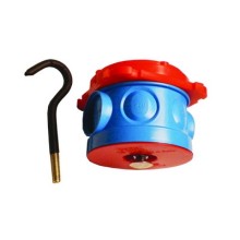 Коробка потолочная с крюком для заливки в бетон, д.70х136мм DKC 59385