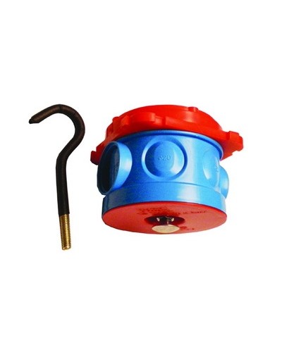 Коробка потолочная с крюком для заливки в бетон, д.70х136мм DKC 59385 в Москве Аксессуары для кабель-канала Pintop.ru