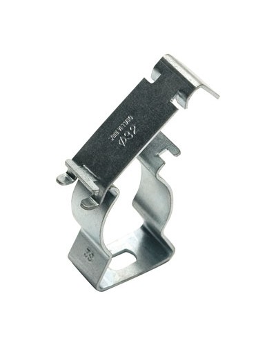 Держатель с крышкой быстрой фиксации 32мм 6044-A40 DKC в Москве Держатели, клипсы, скобы Pintop.ru