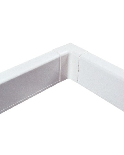 Угол внутренний для плинтусного короба 100х40 мм белый DKC AIR10042 в Москве Аксессуары для кабель-канала Pintop.ru