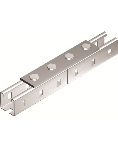Пластина соединительная, длина 190 мм, 4отв., горячеоцинкованная DKC (BMD1012HDZ) в Москве Аксессуары для лотков Pintop.ru