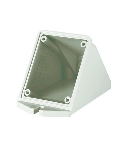 Коробка для настенного монтажа с наклоном розеток с фланцем 84*106 мм DKC DIS5700132 в Москве Распределительные коробки Pintop.ru