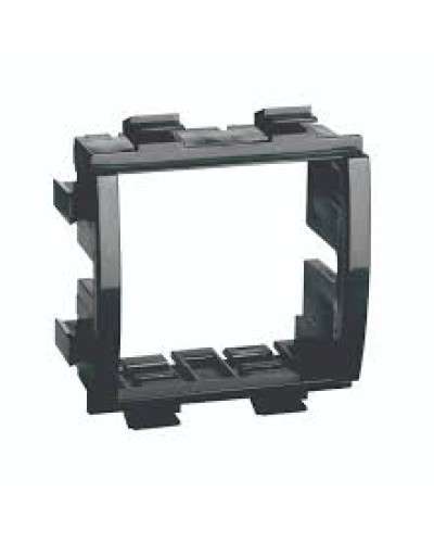 Каркас под 2 модуля Brava, чёрный DKC (F0000MB) в Москве Блоки розеток Pintop.ru