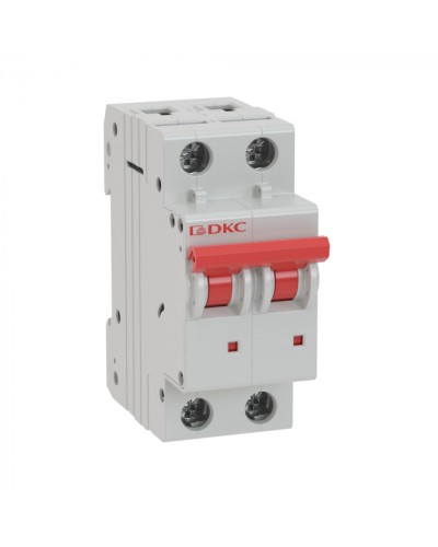Выключатель автоматический модульный YON MD63 2P 6А C 6kA DKC (MD63-2C6-6) в Москве Электротехническое оборудование Pintop.ru