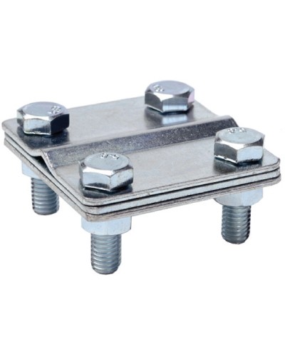 Соединитель пруток - полоса, 80х80 мм DKC NG3101 в Москве Повороты, муфты, тройники Pintop.ru