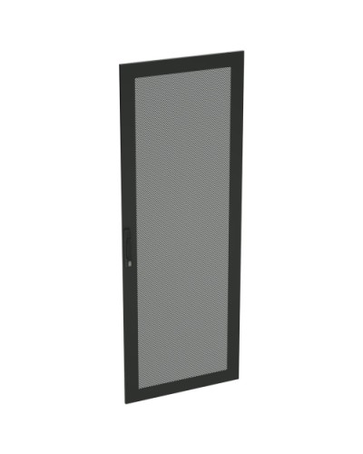 Дверь перфорированная одностворчатая для IT-CQE 2000 x 800 RAL9005 DKC R5ITCPRMM2080B в Москве Аксессуары для стоек и шкафов Pintop.ru