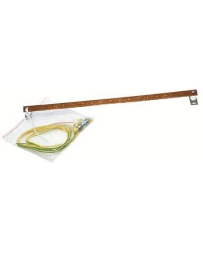 Шина медная заземленная DKC R5SGB19 в Москве Аксессуары для стоек и шкафов Pintop.ru