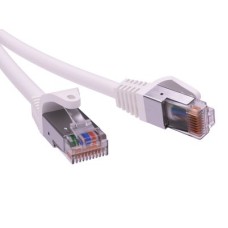 Патч-корд экранированный CAT5E F/UTP 4х2, LSZH, белый, 10м DKC RN5EFU4500WH