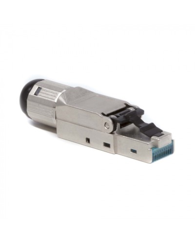 Коннектор полевого монтажа (Tool Less) 8P8C CAT 6 экранированный DKC (RN6RJ45FJ) в Москве Коннекторы и разъемы Pintop.ru