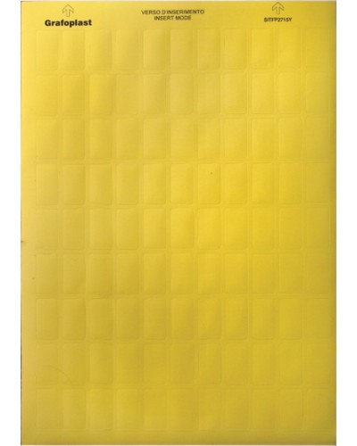 Табличка маркировочная, полиэстер DKC SITFP0615Y в Москве Полки для шкафов и стоек Pintop.ru