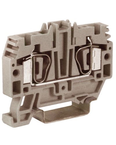 Зажим 4 кв.мм серый DKC ZHM250GR в Москве Держатели, клипсы, скобы Pintop.ru