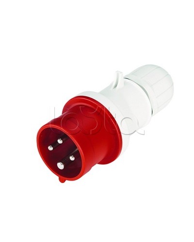 Вилка кабельная IP44 16A 3P+E 400V DKC DIS2131636 в Москве Аксессуары для стоек и шкафов Pintop.ru