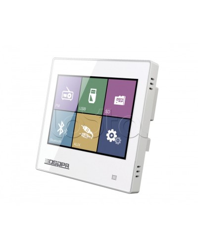 Проигрыватель музыкальный встраиваемый в стену DSPPA DM-837W в Москве Система оповещения и трансляции Dsppa Pintop.ru