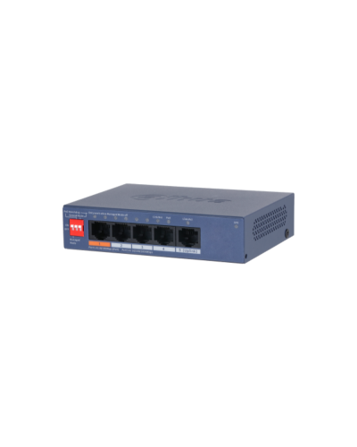 PoE коммутатор Dahua DH-CS4005-4ET1GT-60 в Москве Коммутаторы Pintop.ru