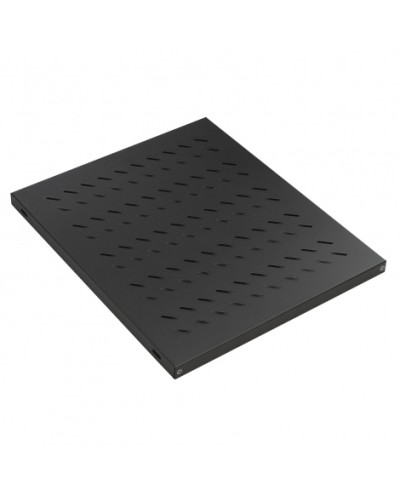 Полка стационар. 19, для шкафов глуб. 800, 570мм, нагрузка 50 кг, чер. Datarex DR-422211 в Москве Полки для шкафов и стоек Pintop.ru