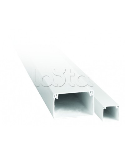 Канал кабельный (100х40) (24 м) белый EKF Basic (kk-100-40-basic) в Москве Кабель-канал Pintop.ru