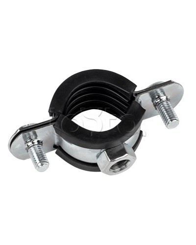 Хомут стальной 1/2 (20-24 мм), с уплотнителем EKF (hsu1012) в Москве Стяжки-хомуты Pintop.ru