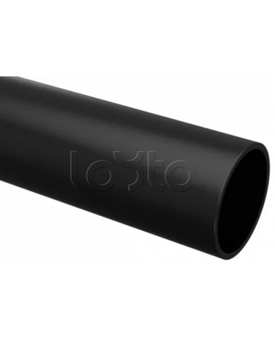Труба гладкая ПВХ жесткая d25 мм (2 м) (50 м/уп) черная EKF-Plast (trg-25b-2m) в Москве Гладкая труба Pintop.ru