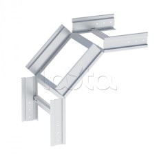 Угол 90 градусов вертикальный внешний лестничный усиленный 100x400 мм (2 мм) HDZ EKF (voltp90100400-2-HDZ)