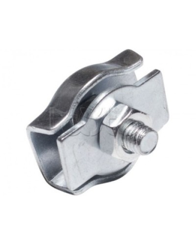 Зажим для троса одинарный Simplex (4 мм) EKF (zdts-4) в Москве Крепежные изделия Pintop.ru