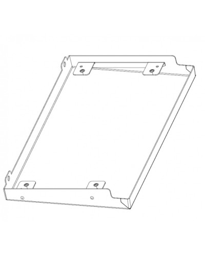 Крыша дождевая для шкафов серии EMW (Ш300 × Г150) Elbox (EMW-RR-300.150) в Москве Аксессуары для стоек и шкафов Pintop.ru