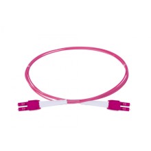 Оптический шнур HD, OM4, 2×50/125, дуплекс LC - дуплекс LC, UNIBOOT PUSH-PULL, 5 м Eurolan (41B-40-LC-LC-05)