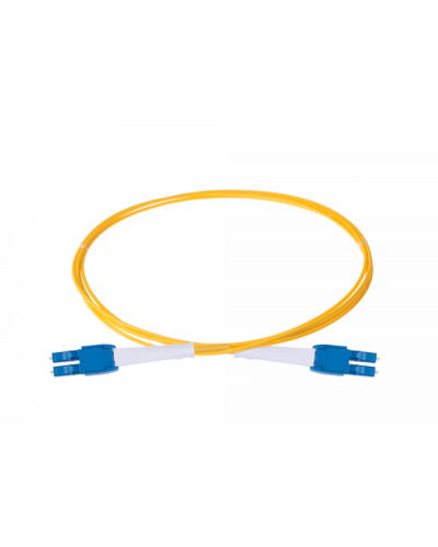 Оптический шнур HD, OS2, 2×9/125, LC/UPC - LC/UPC, UNIBOOT PUSH-PULL, 1 м Eurolan (41B-S2-LC-LC-01) в Москве Патч-корды и пигтейлы Pintop.ru