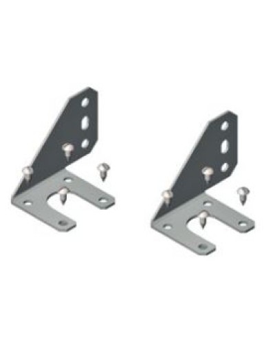 Угловые кронштейны для вертикального крепления базовых блоков питания Eurolan (60A-41-02-61BL) в Москве Аксессуары для стоек и шкафов Pintop.ru