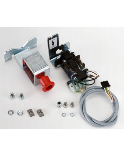 Замок электротехнический Faac 105124 в Москве Запчасти для шлагбаумов и автоматики Pintop.ru