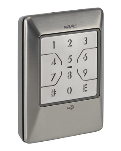 Клавиатура беспроводная радиокодовая Faac 404038 в Москве Запчасти для шлагбаумов и автоматики Pintop.ru