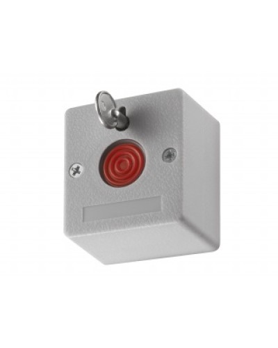 Кнопка тревоги Hikvision DS-PD1-EB в Москве Извещатели охранные Pintop.ru